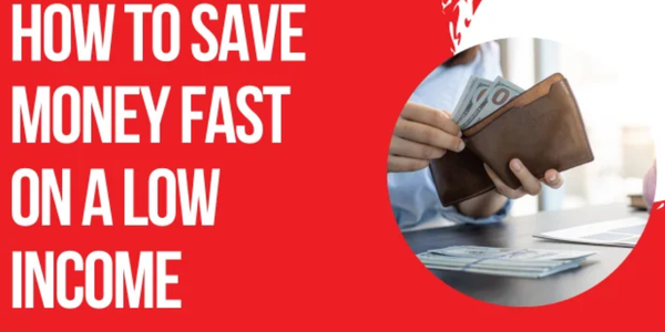 how to save money fast on low income
