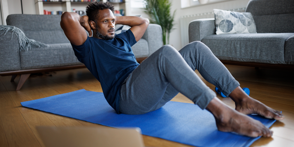 home workout for belly fat