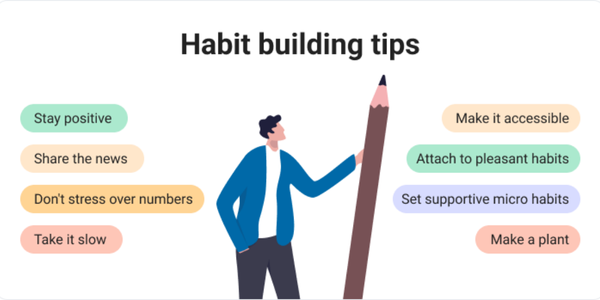 how to build new habits that stick
