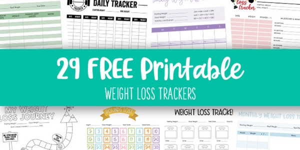 30 day weight loss challenge printable