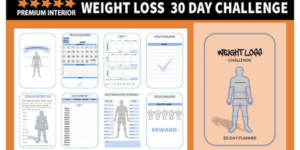 30 day weight loss challenge printable