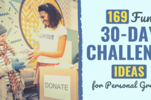 self improvement challenges 30 days