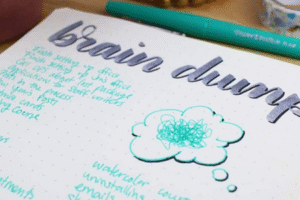 brain dump technique productivity